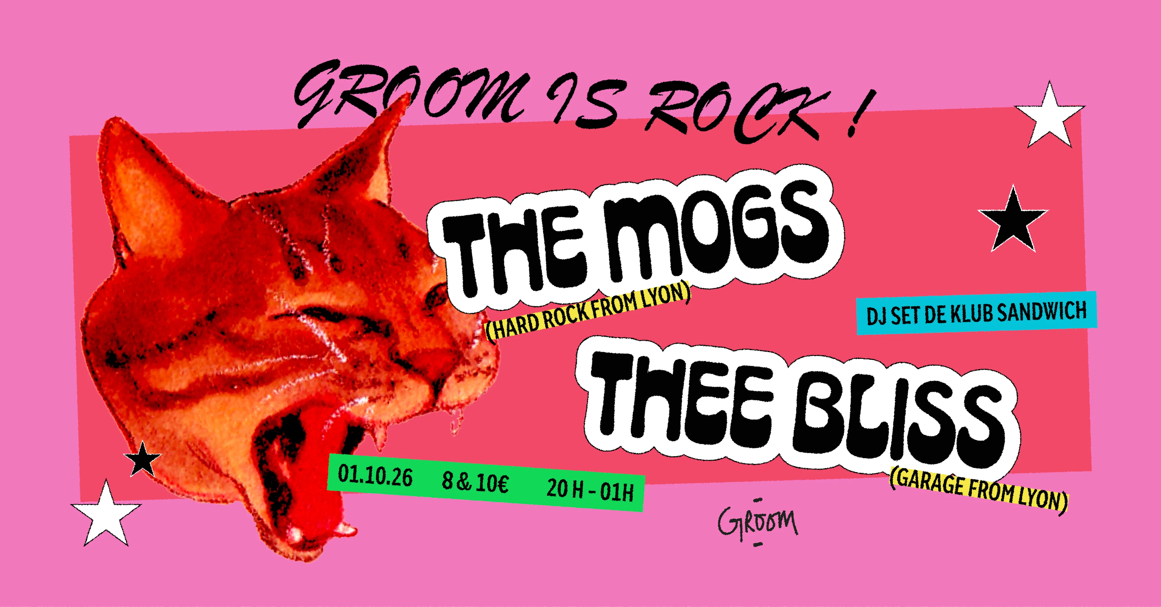The Mogs + Thee Bliss + Dj Set Klub Sandwitch Cover