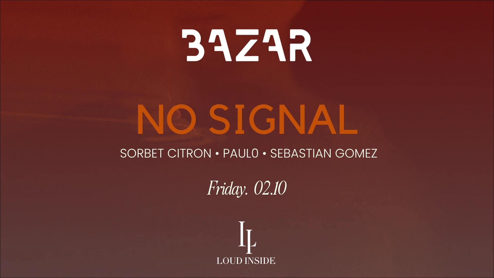 Be Loud - No Signal Cover