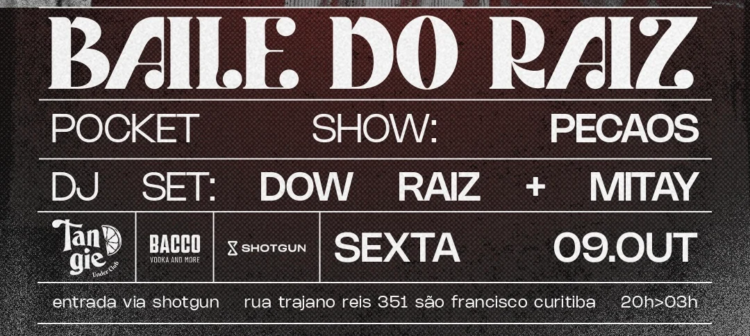 Baile Do Raíz Convida Pecaos Cover