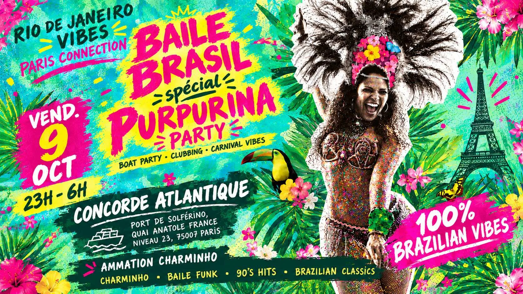 Baile Brasil Special Purpurina Party ! Cover