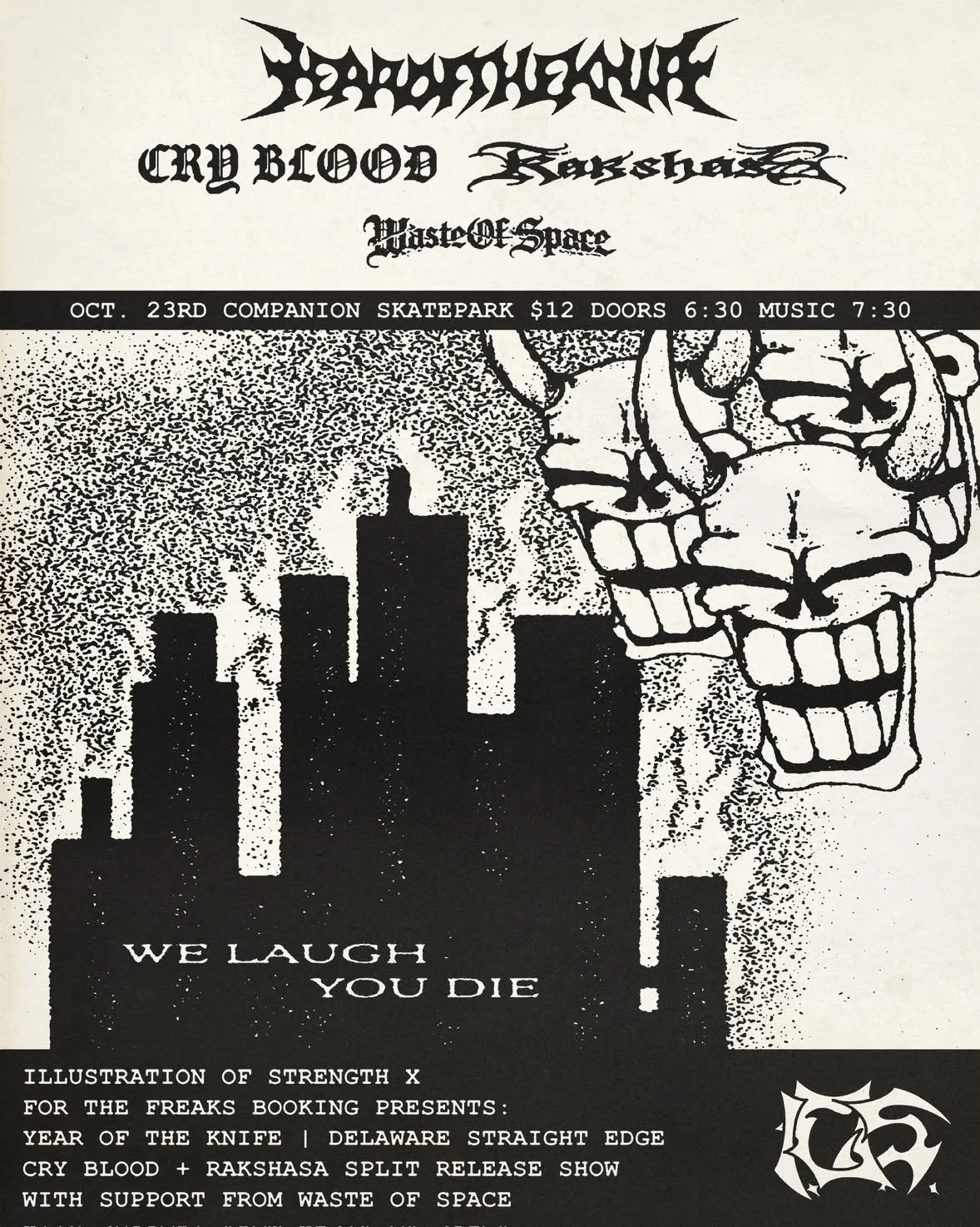 Year Of The Knife, Cryblood, Rakshasa @ Companion Cover