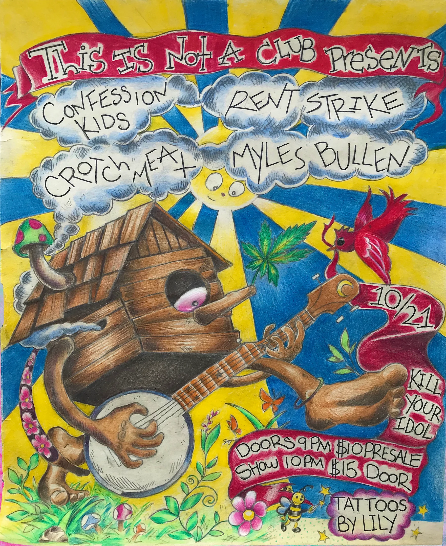 Folk Punk Night At The Beach Cover