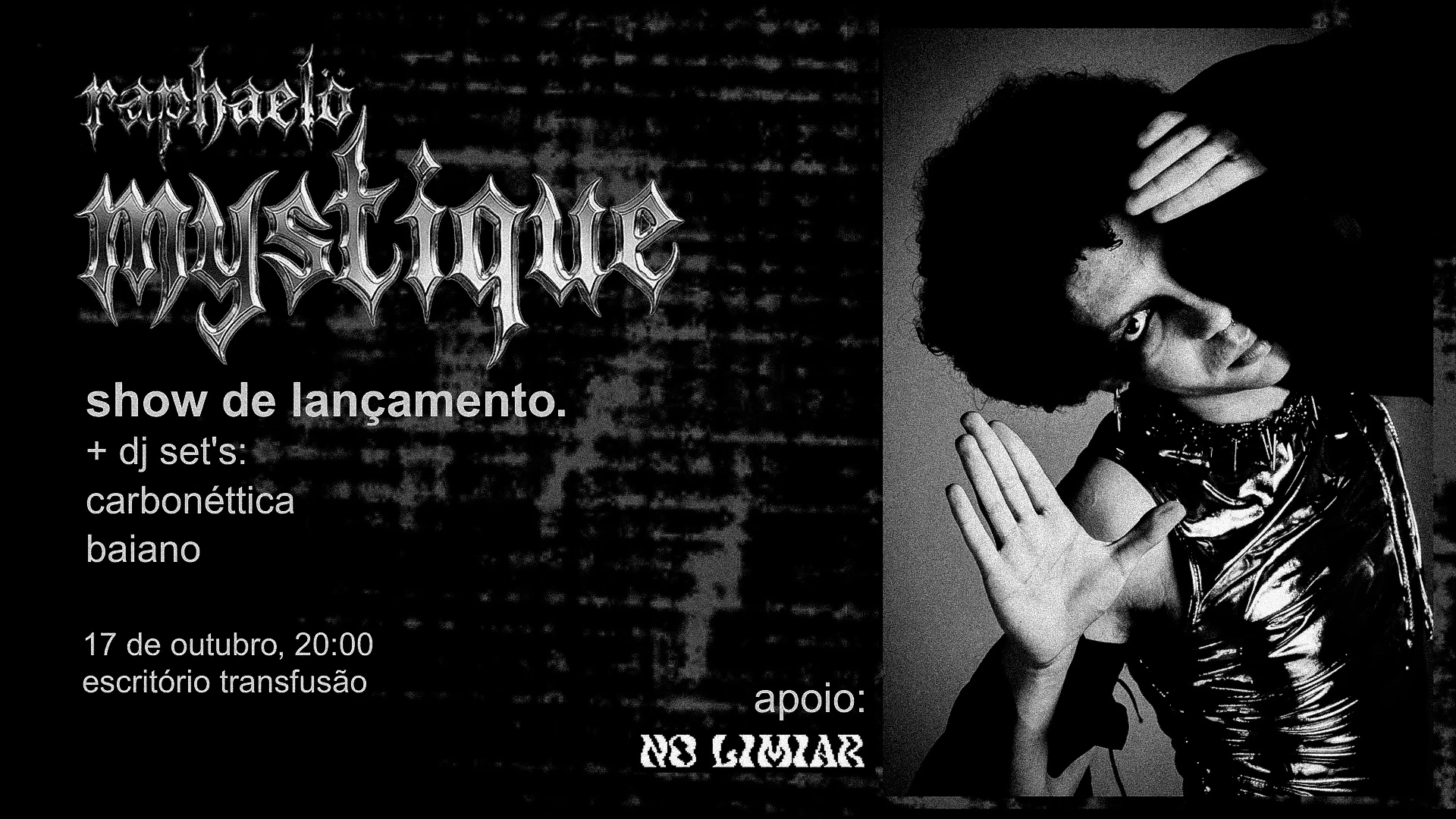 Raphaelö + Baiano + Carbonéttica - Lançamento De Mystique! Cover