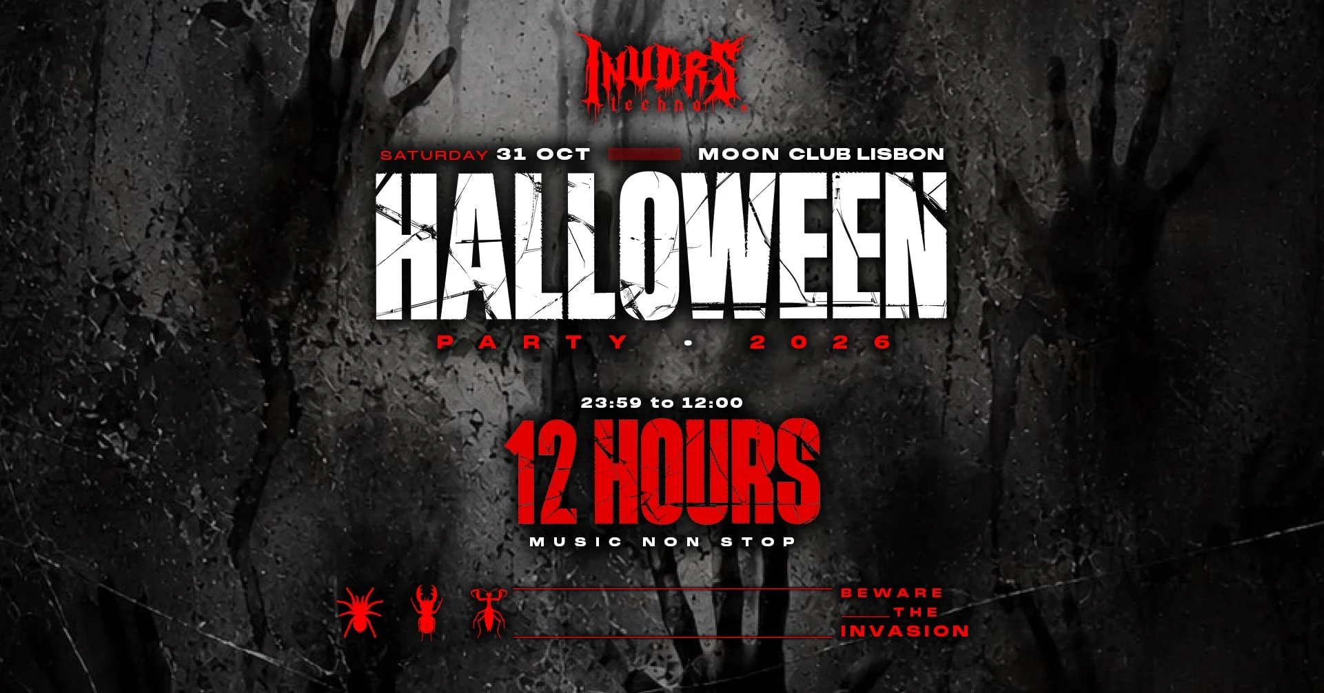 Halloween Invdrs / Fernanda Martins & Lukas, Anoluxx, Rivid. Cover