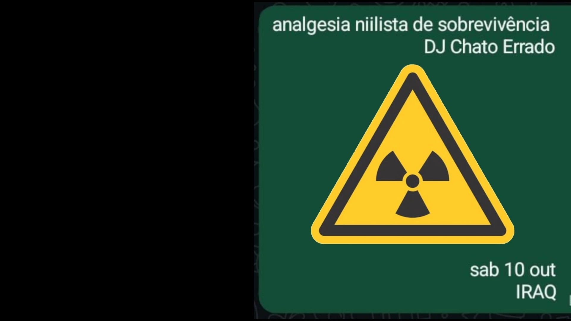 Analgesia Niilista De Sobrevivência Método Low-Tech Não Wave Cover