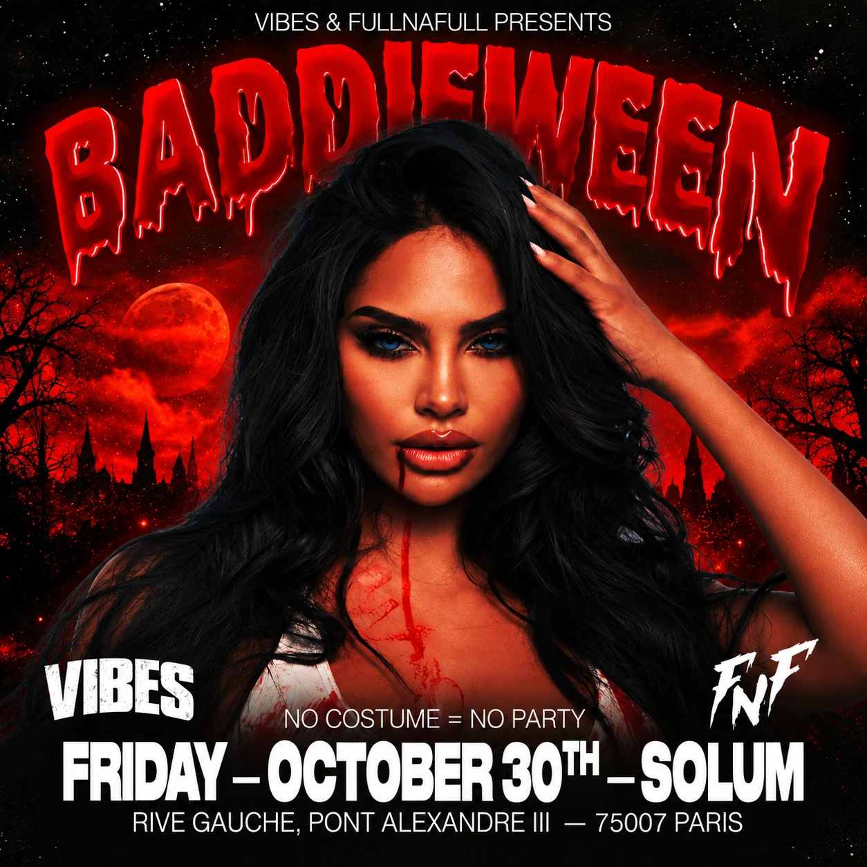 🎃 Baddieween - Fnf X Vibes 👻 Afro Shatta Hiphop Cover