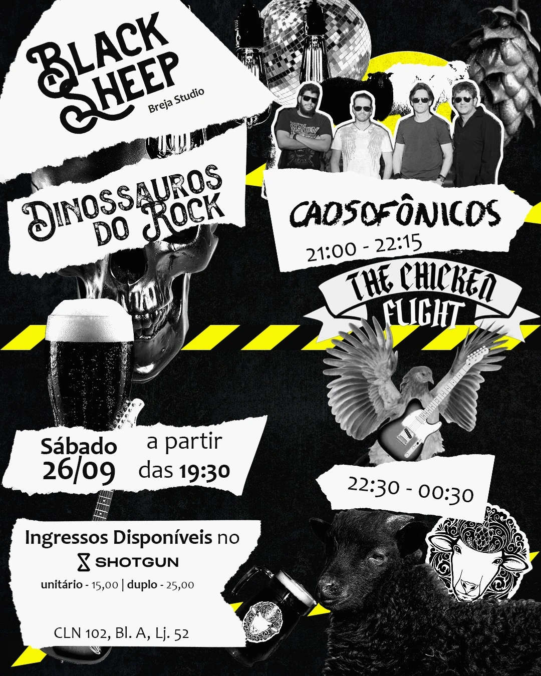 Dinossauros Do Rock No Calabouço Da Ovelha! Cover