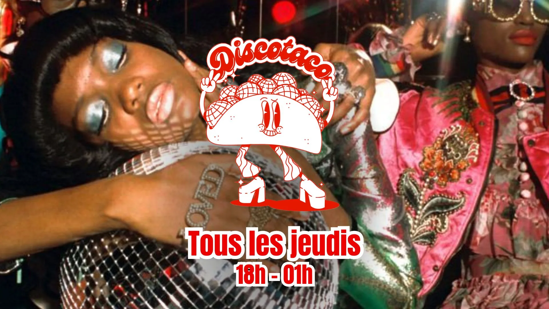 Discotaco : Disco, Paillettes & Tacos ! Cover