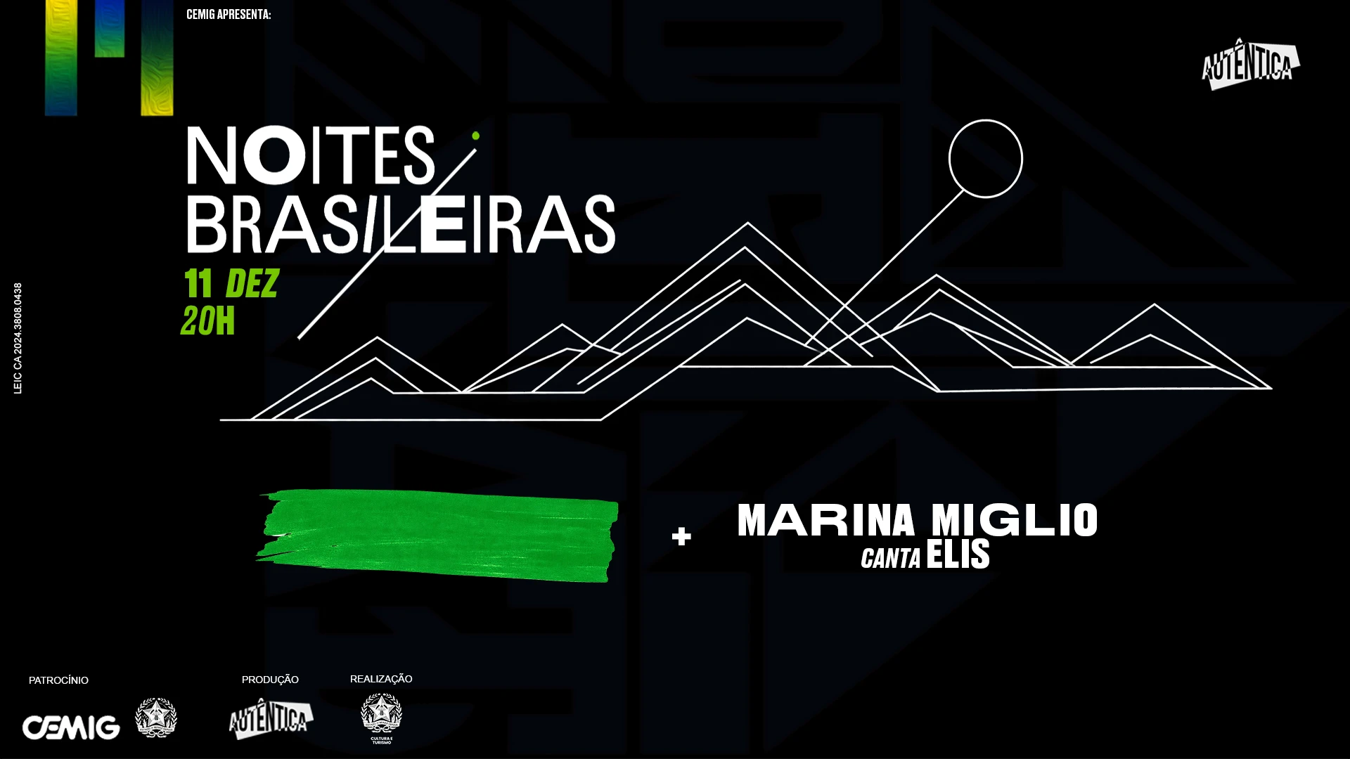 Noites Brasileiras Apresenta: Marina Miglio Canta Elis Cover