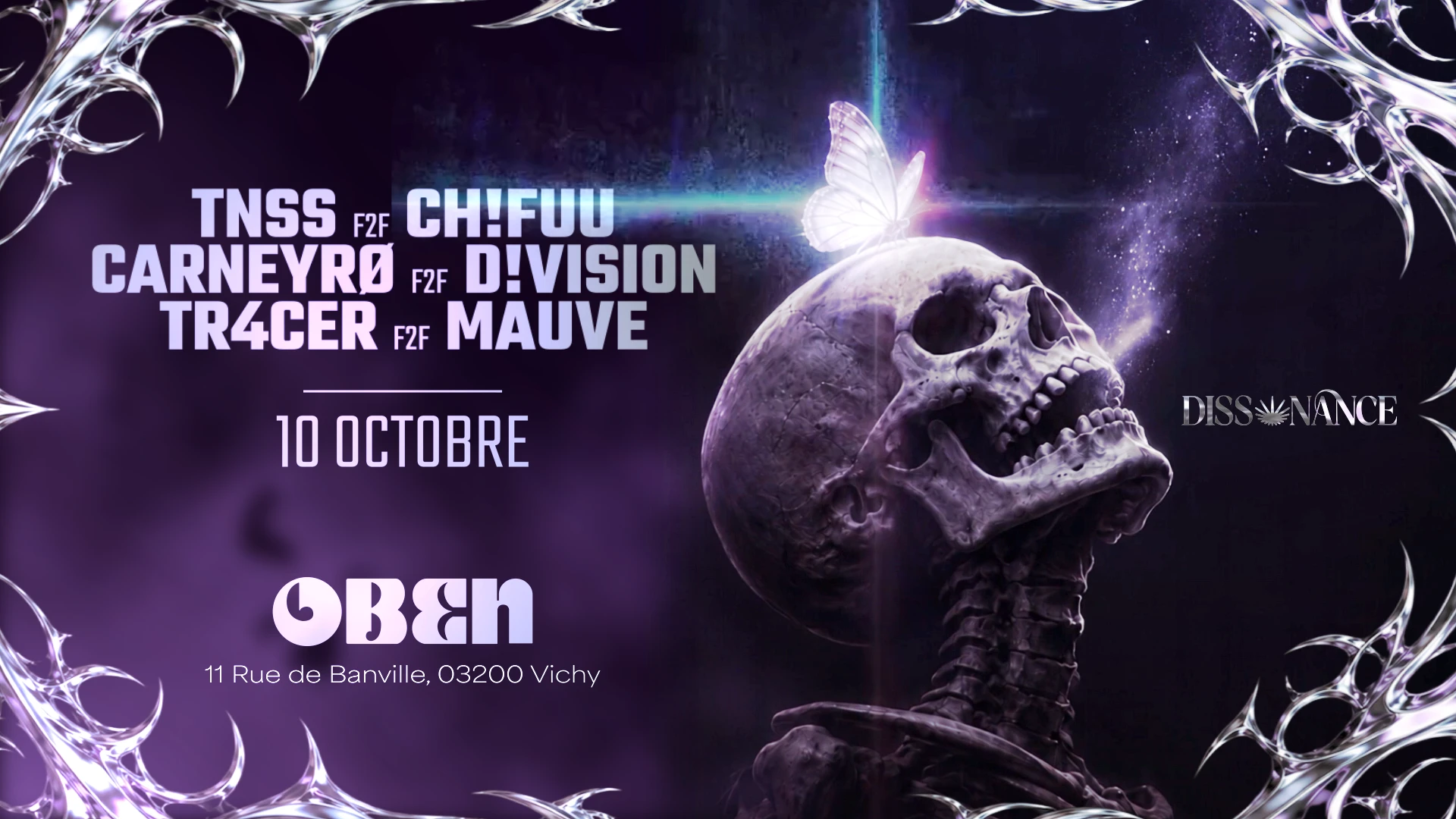 Dissonance X Oben Cover