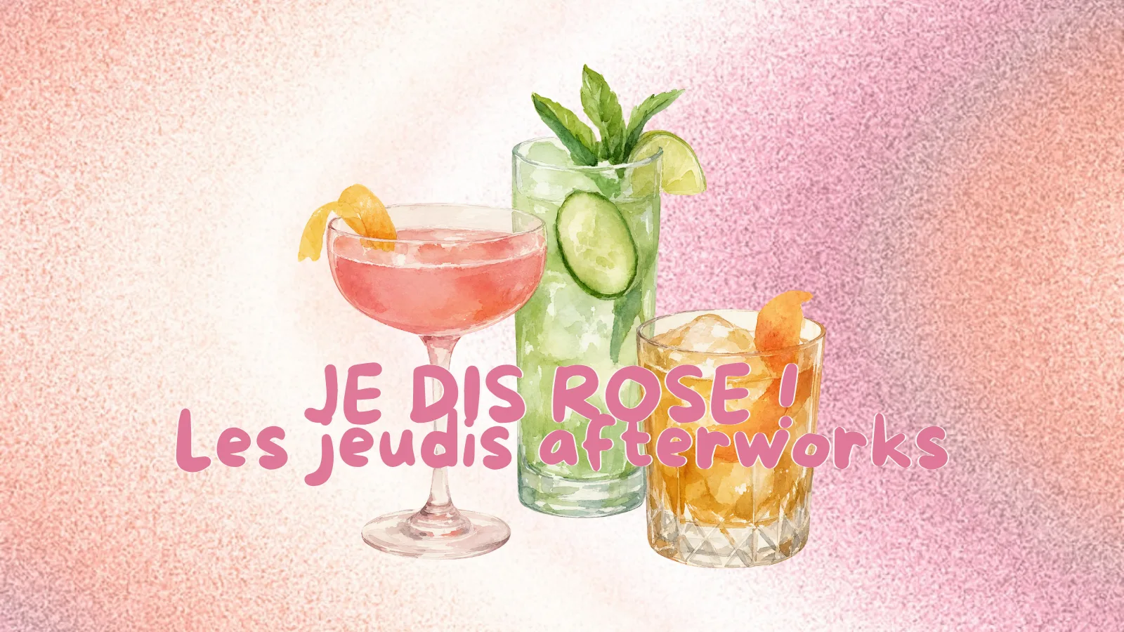 Je Dis Rose - Jeudis D'annette Cover