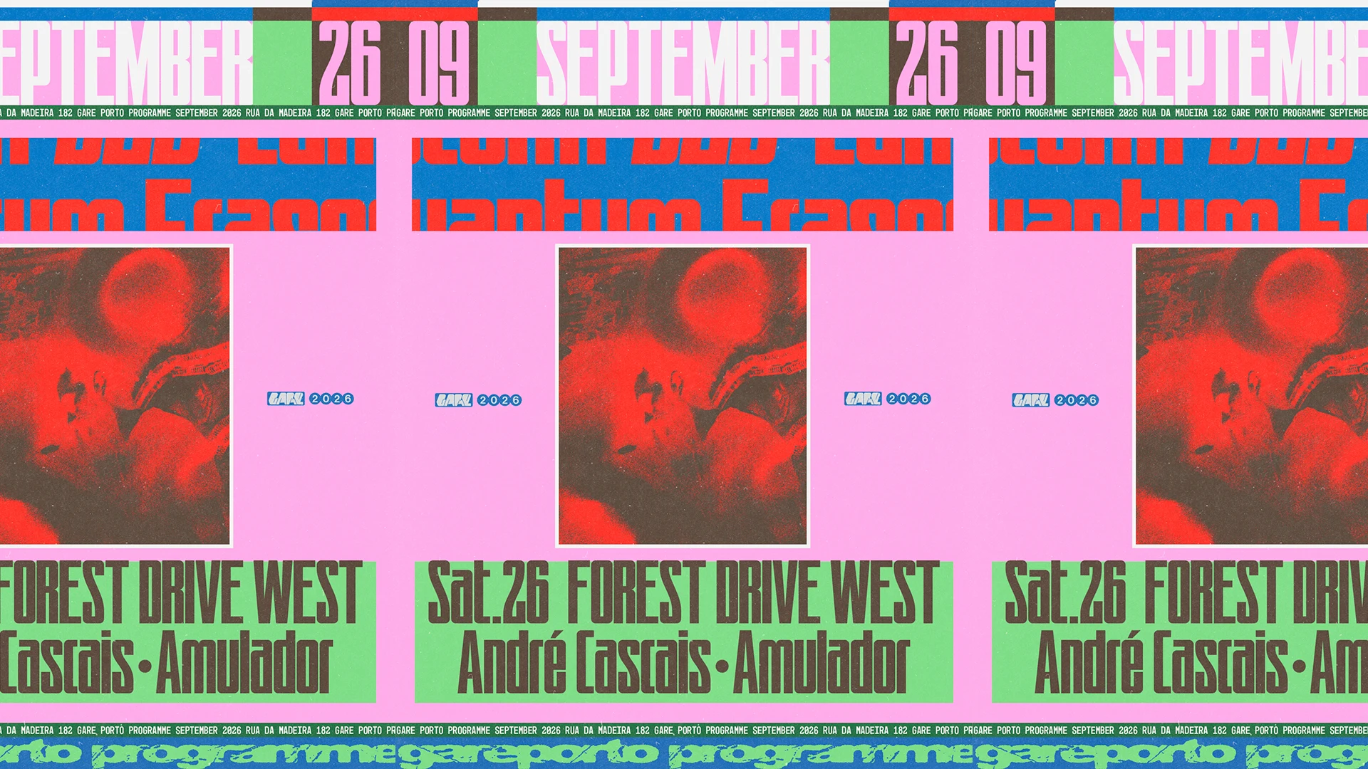 Forest Drive West, André Cascais, Amulador Cover