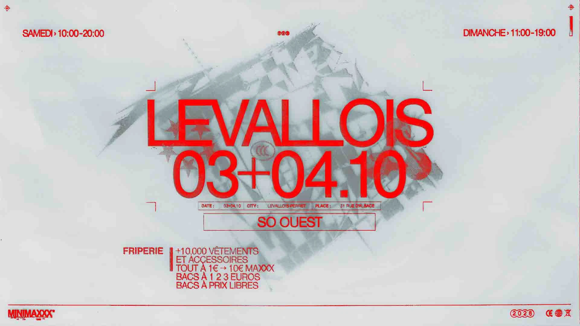 [Levallois-Perret] Friperie Minimaxxx Takeover Cover