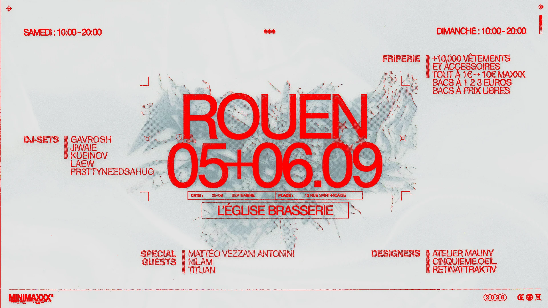 [Rouen] Friperie + Dj-Sets + Designers Cover