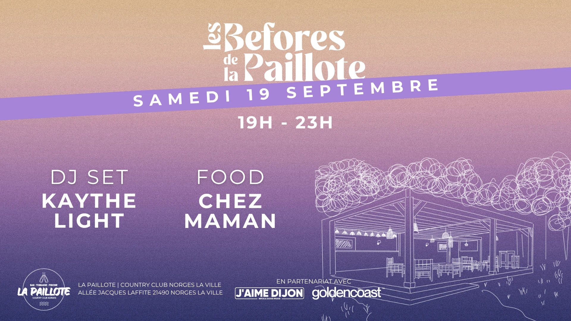 Les Befores De La Paillote - Samedi 19 Septembre Cover
