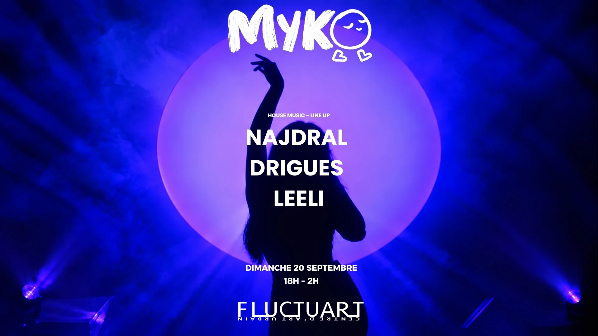 Myko - Rooftop / Clubbing  - Dimanche 20 Septembre Cover
