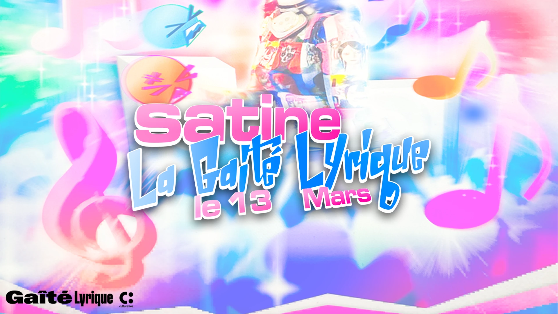 Satine - La Gaîté Lyrique Cover