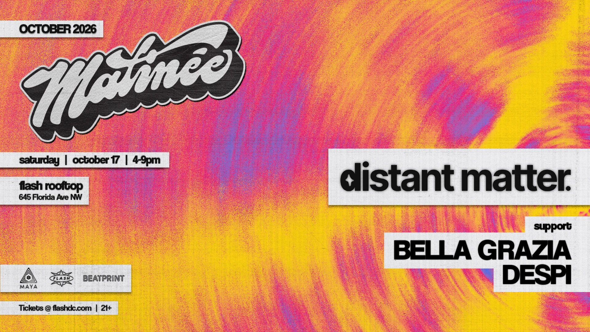 Matinée Presents: Distant Matter Cover