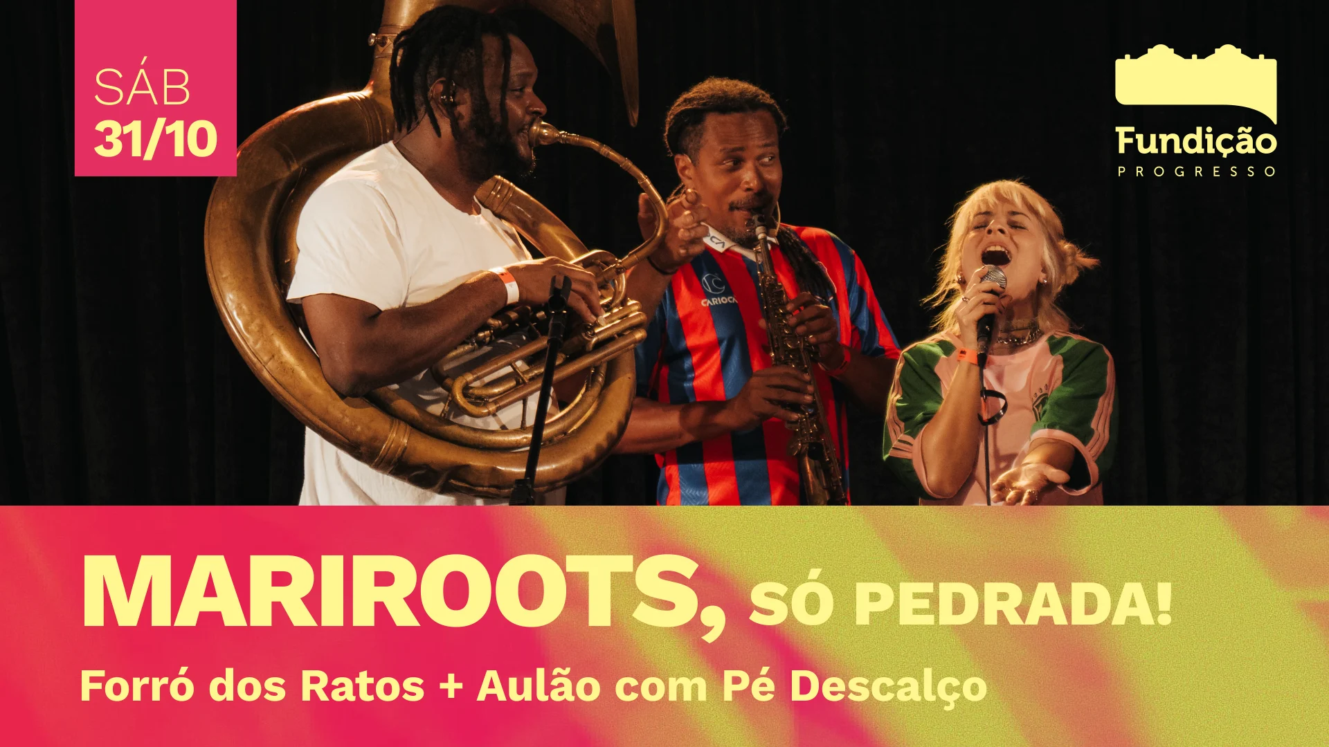 Mariroots, Só Pedrada! Na Fundição Cover
