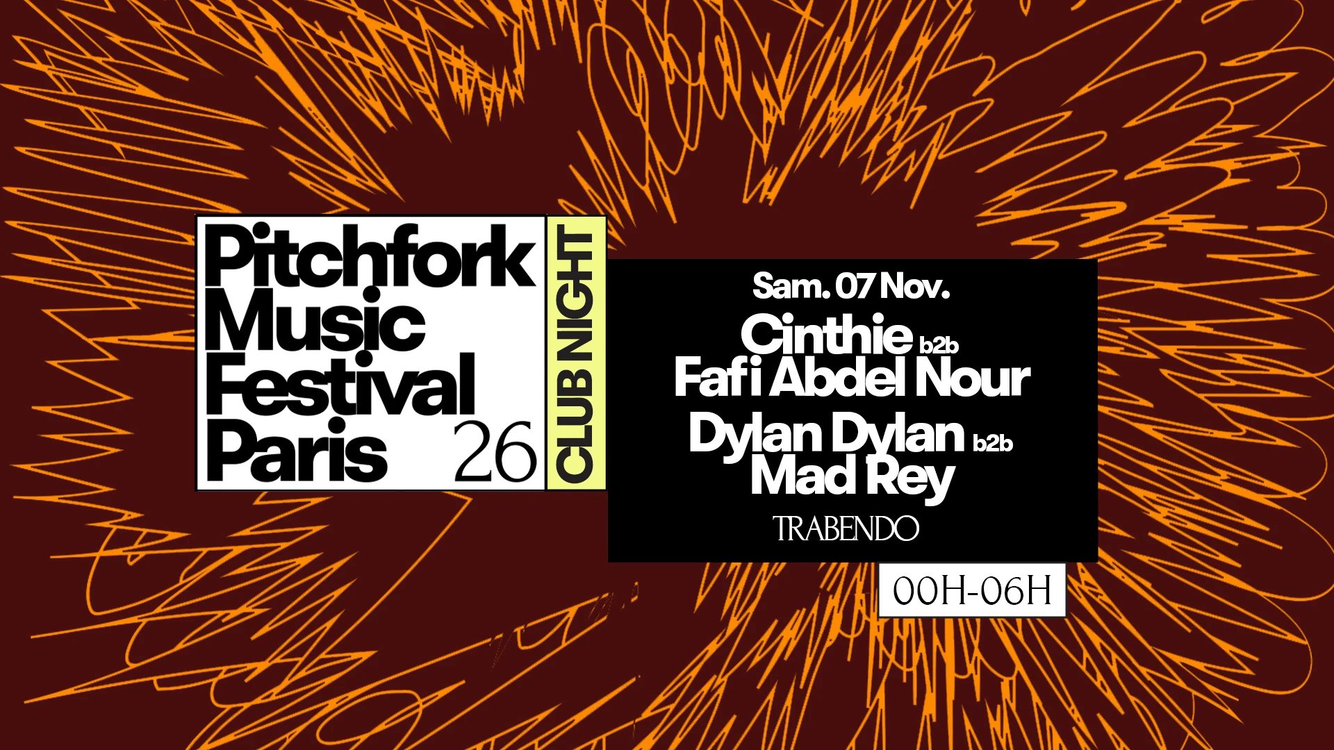 Pitchfork Club Night 2 [Samedi] Cover