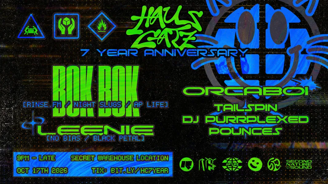Haus Catz 7 Year Anniversary W/ Bok Bok [Uk] + Leenie Cover