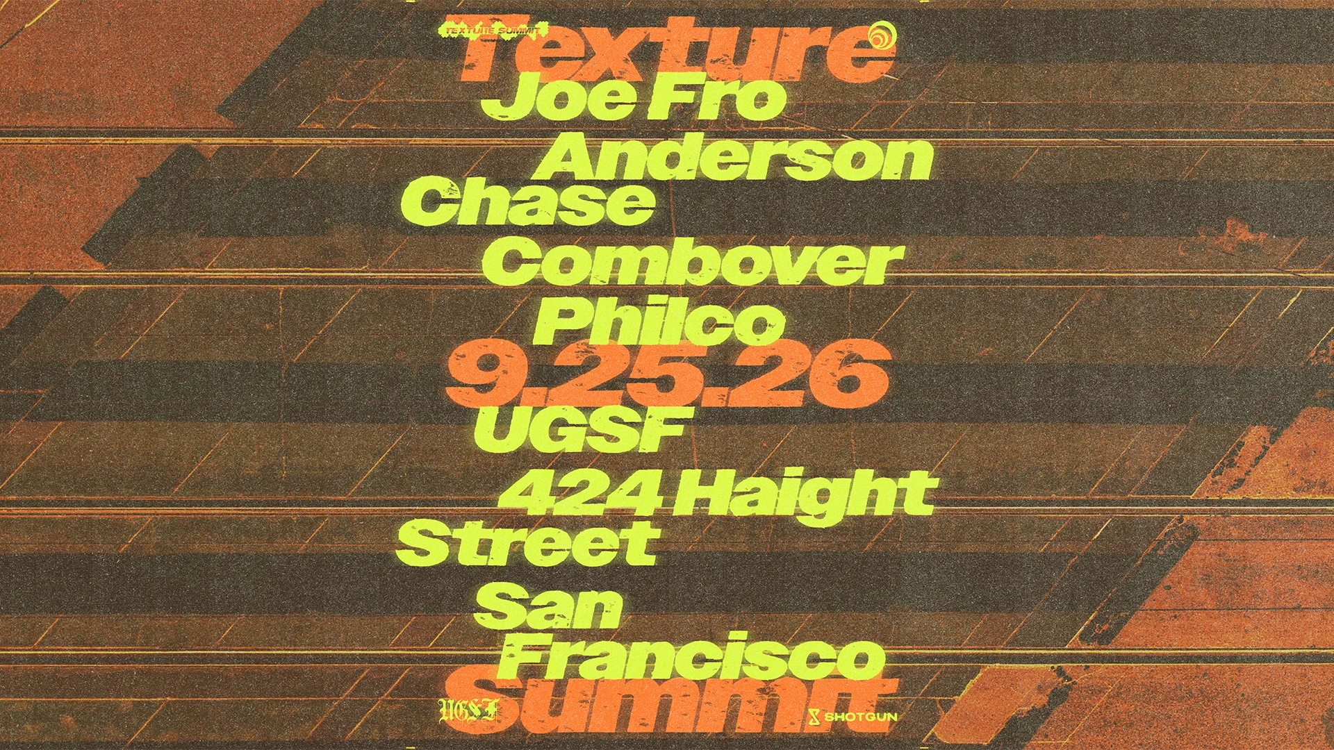 Texture Summit Pres. Residents Night Cover
