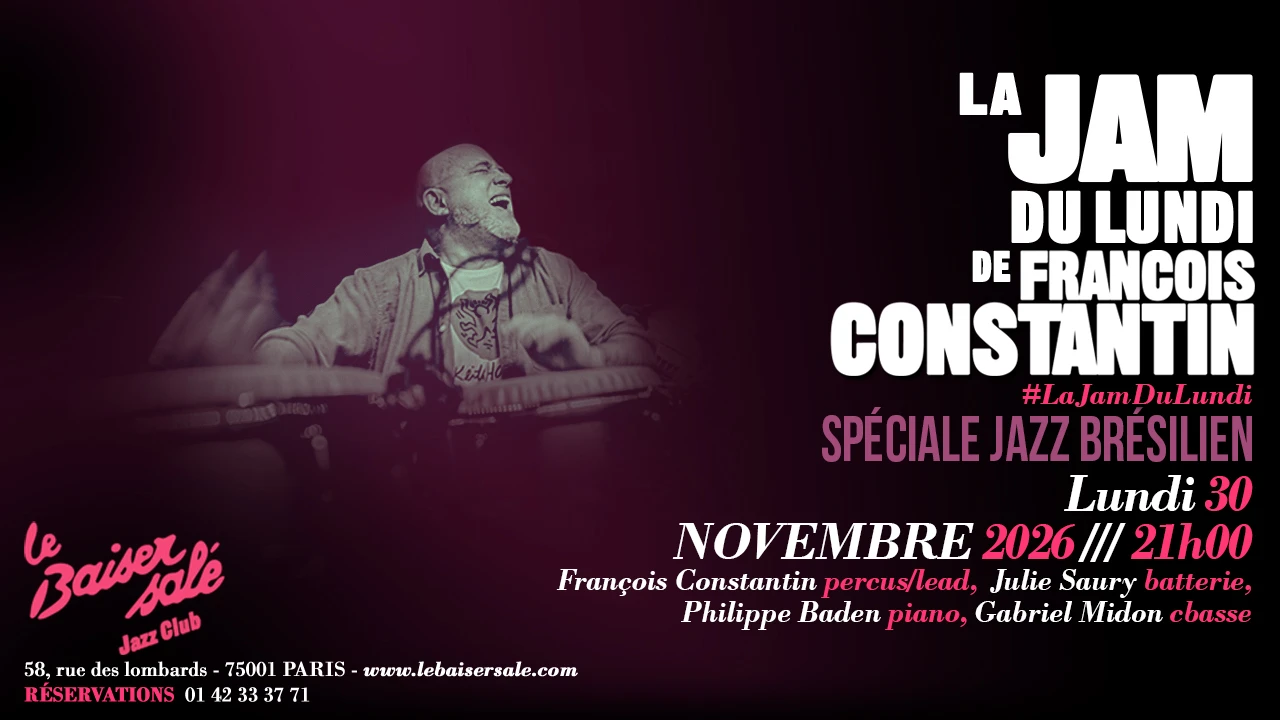 Jamde François Constantin • Spéciale Jazz Brésilien Cover