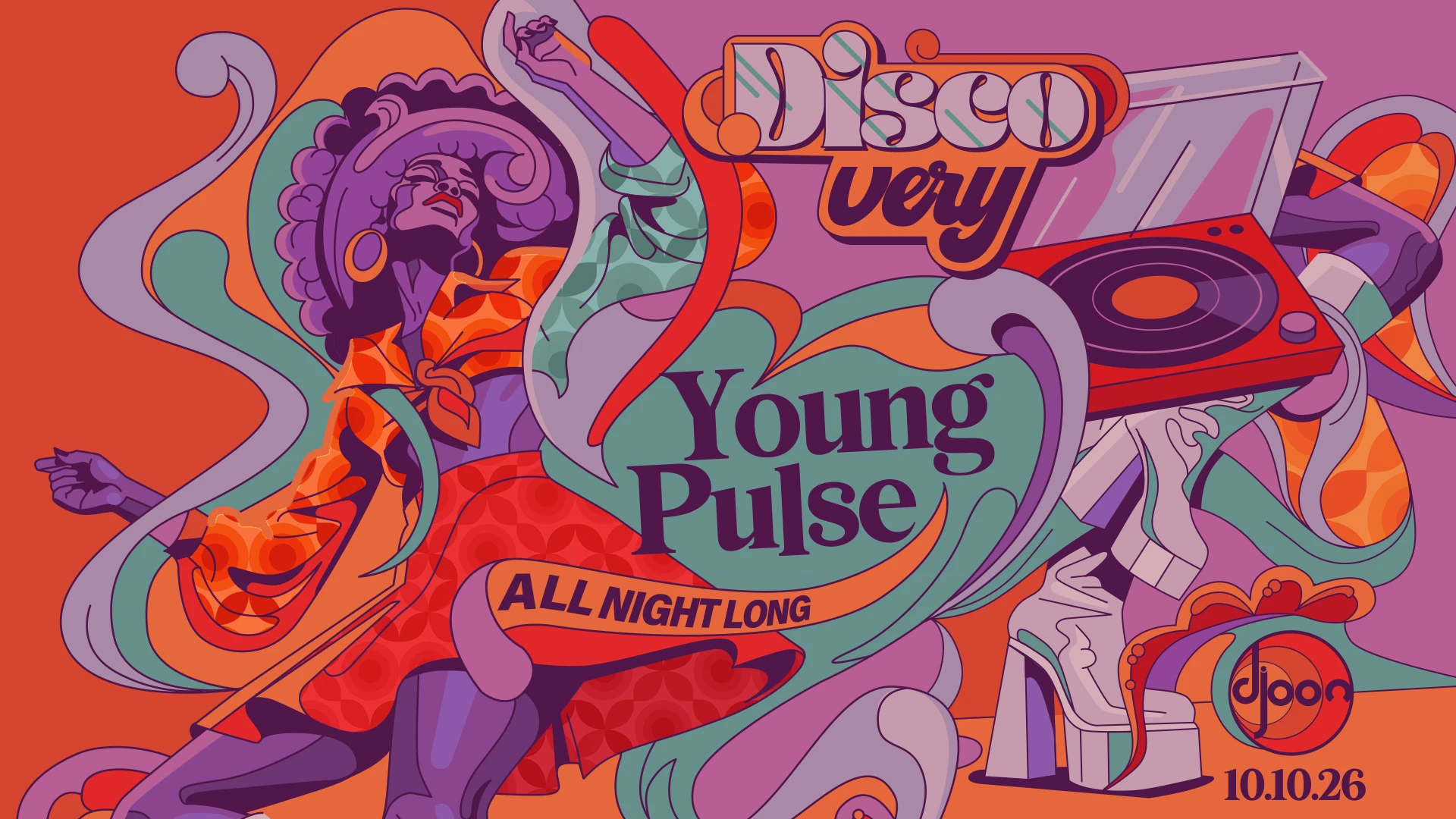 Discovery : Young Pulse All Night Long Cover