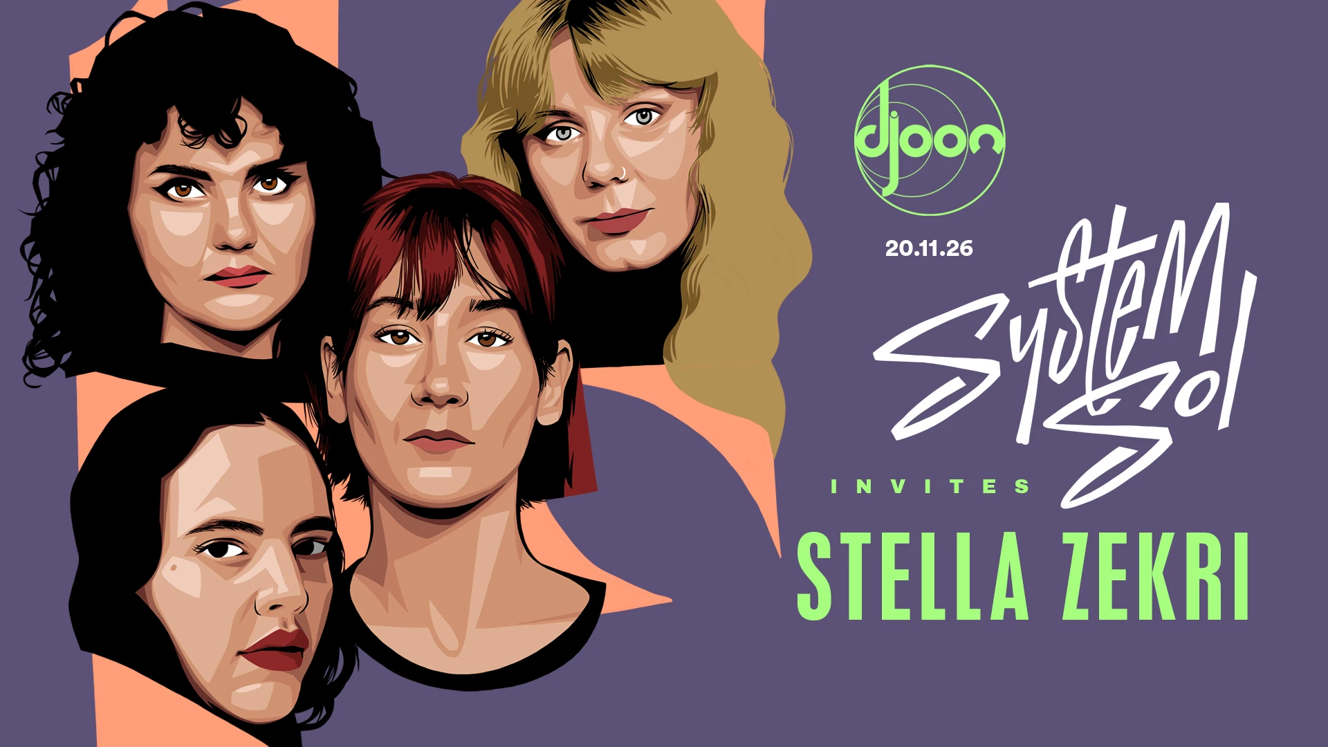 System Sol Invite Stella Zekri Cover