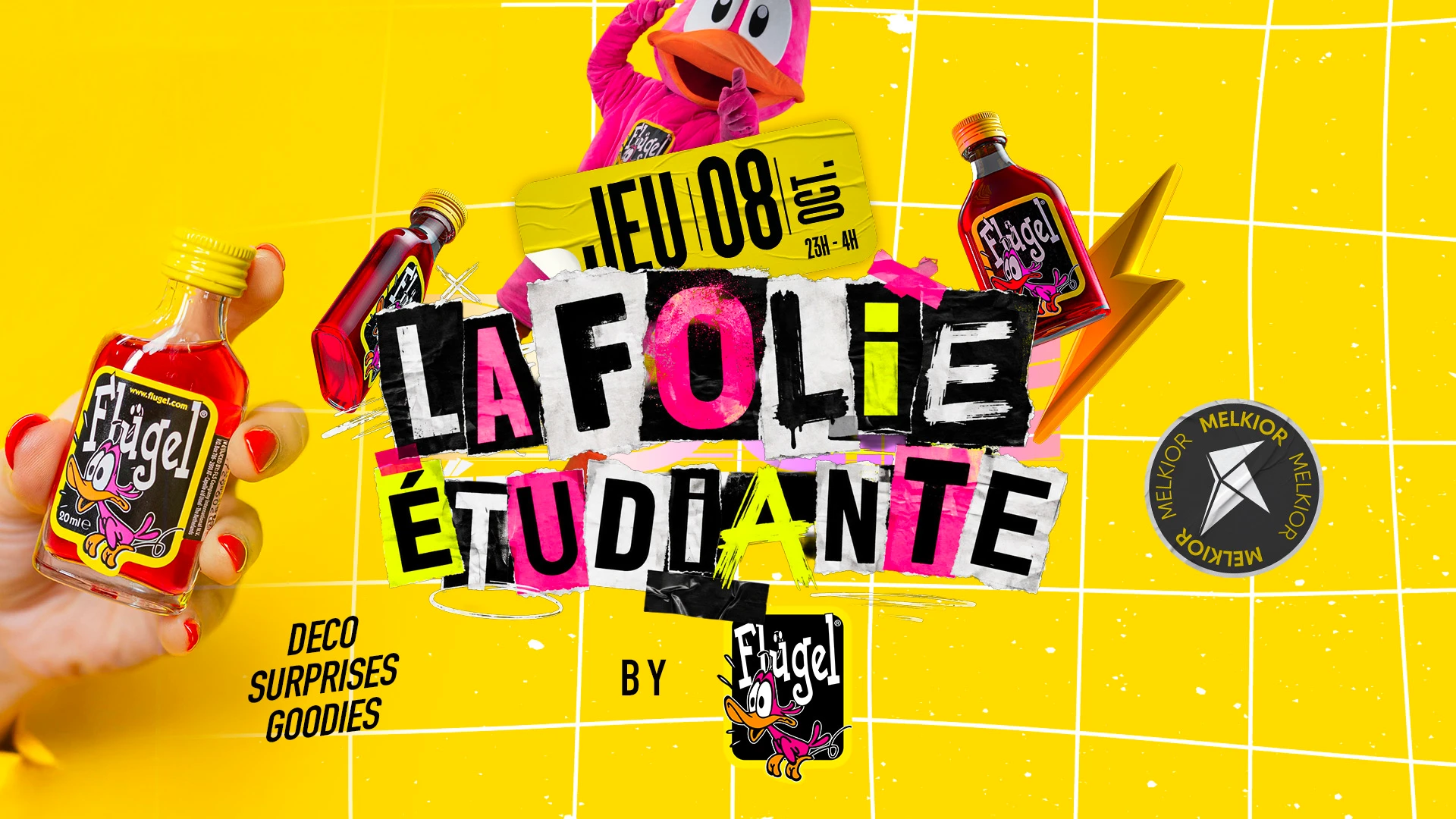 Soiree Etudiante - Flügel - Jeudi 8 Octobre Cover