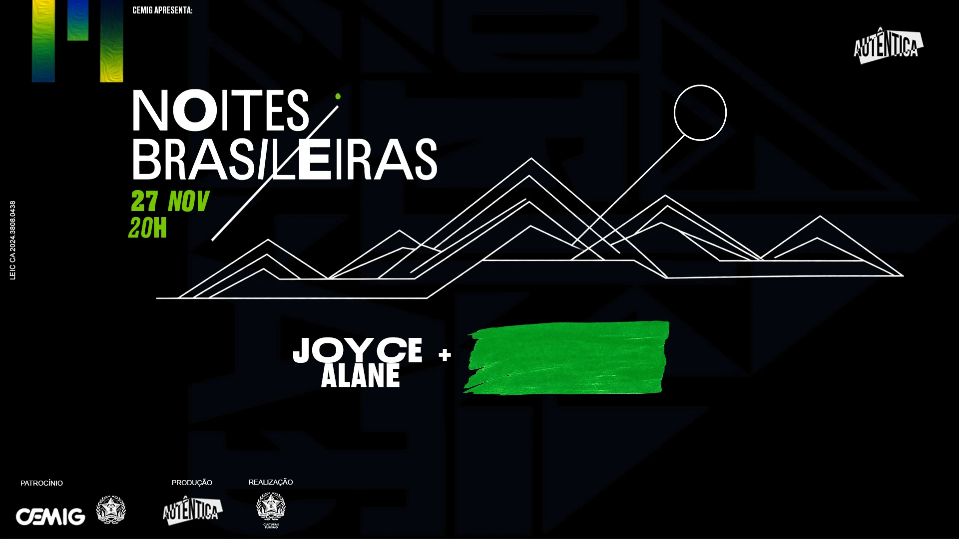 Noites Brasileiras Apresenta: Joyce Alane Cover