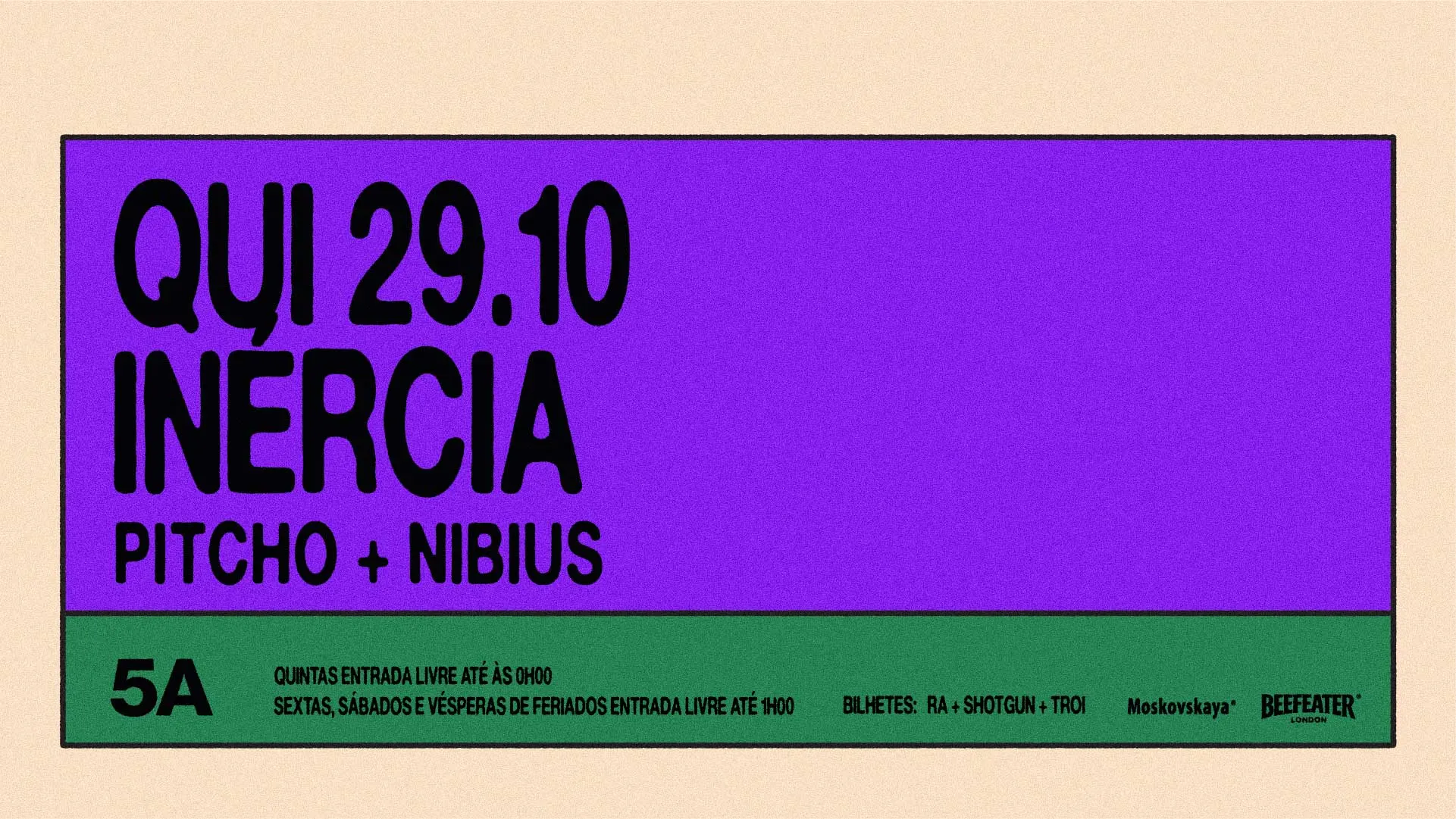 Inércia - 29 Out Cover