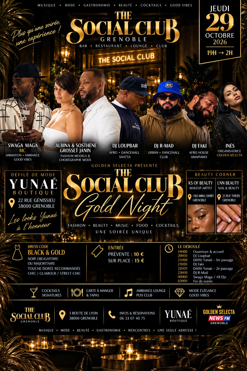 The Social Club - Gold Night Cover