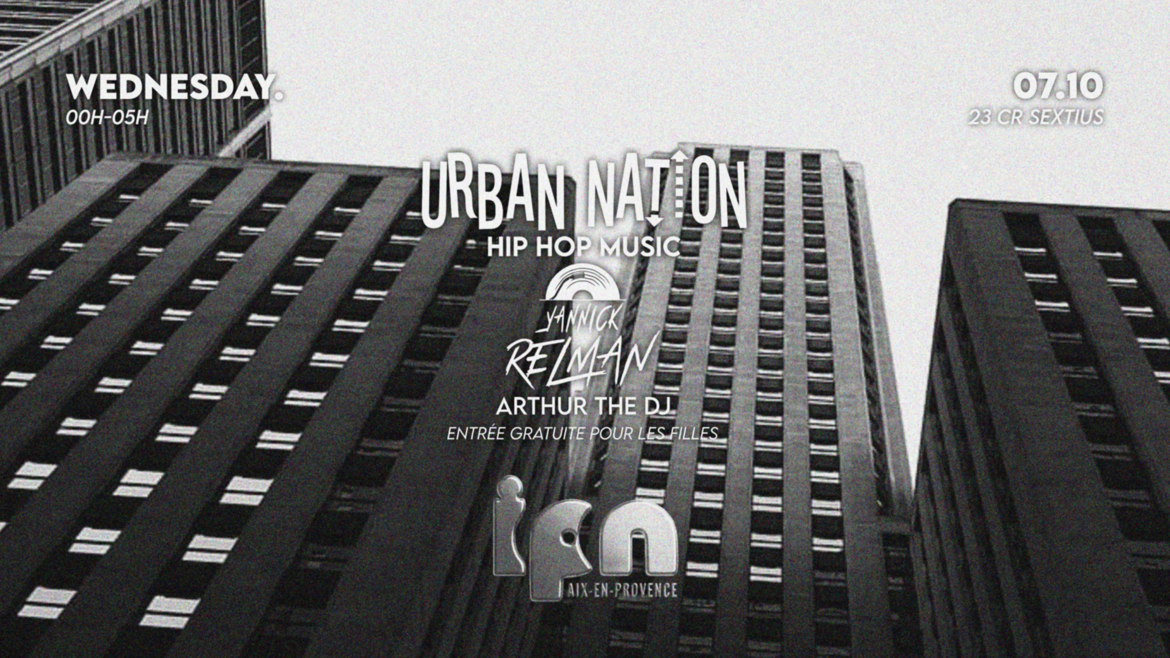 Urban Nation By Ipn : Hip Hop Music - Yannick Relman 07.10 Cover