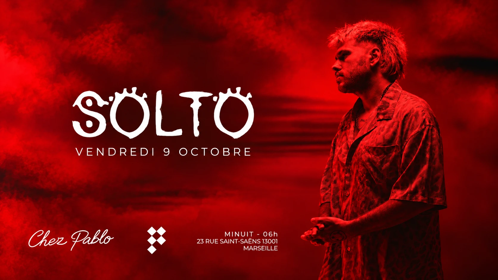 Solto - Vendredi 9 Octobre - Chez Pablo Cover