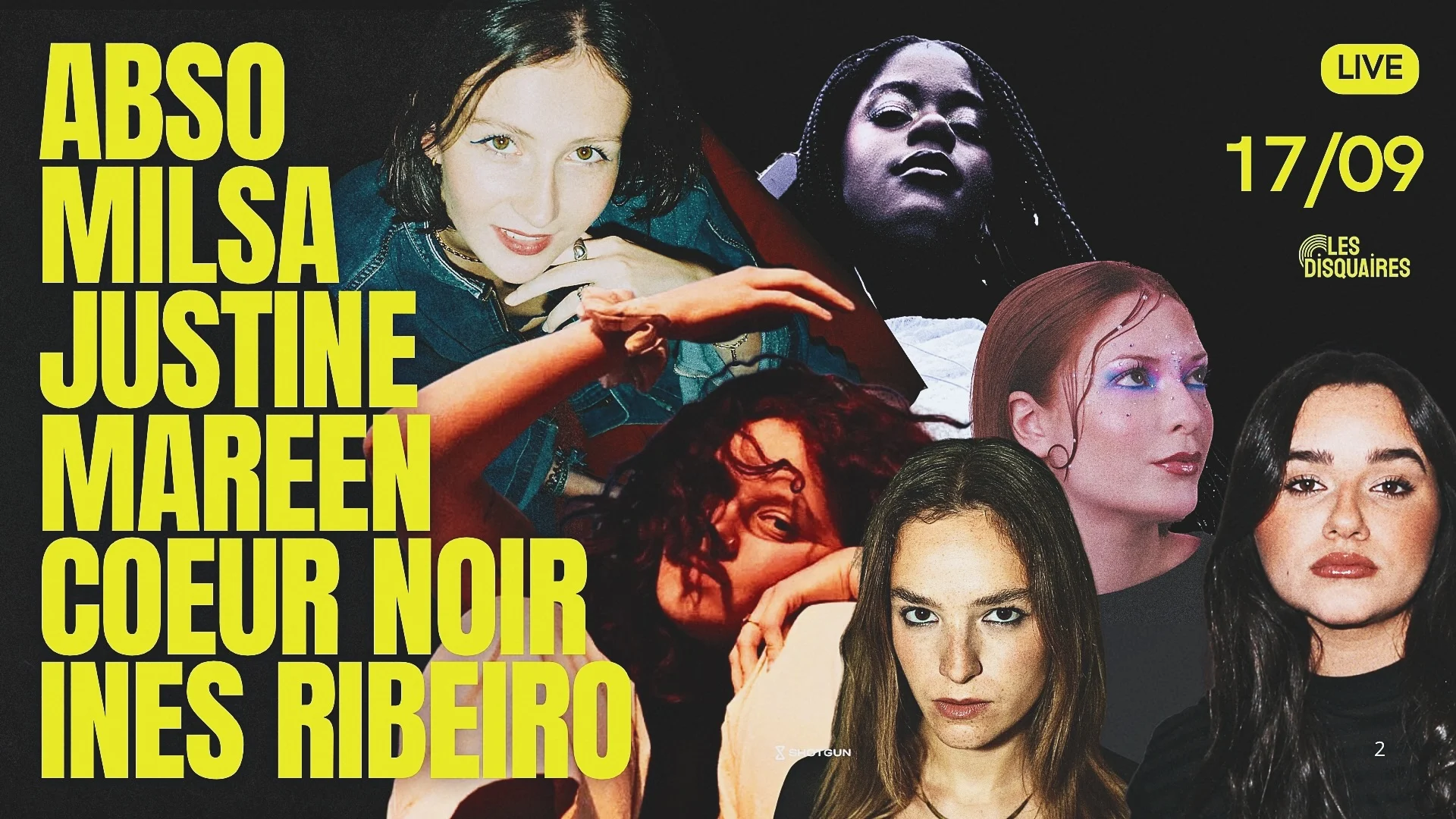 Abso X Justine X Märeen X Milsa X Coeur Noir X Inês Ribeiro Cover