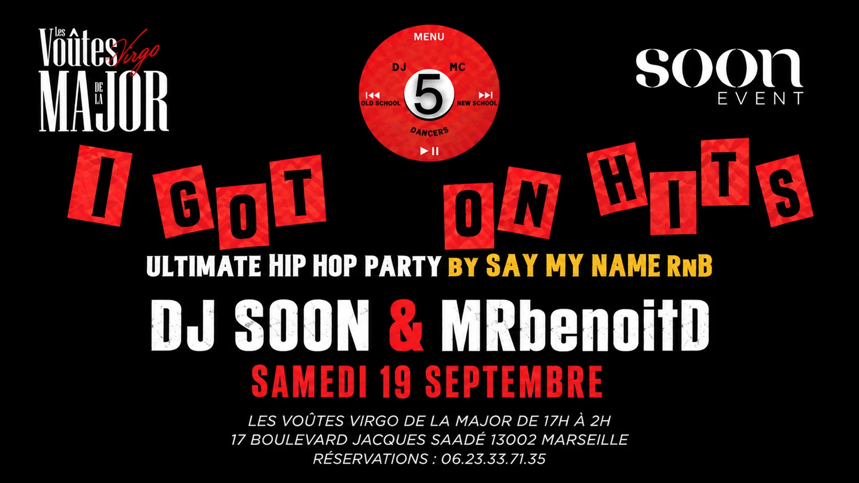 I Got 5 On Hits - Dj Soon & Mrbenoitd By Say My Name Cover