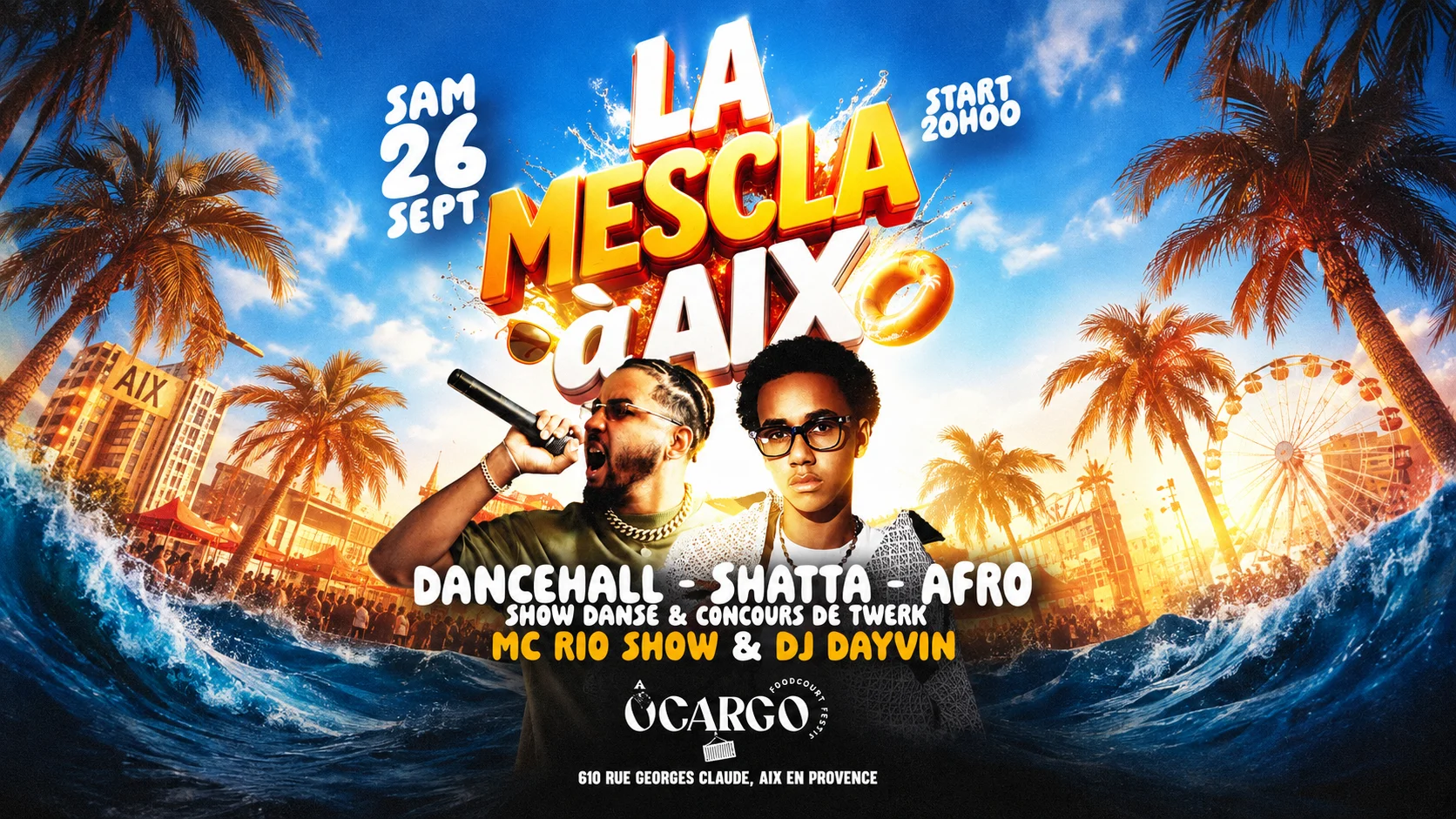 La Mescla Revient À Aix (Gratuit) Cover