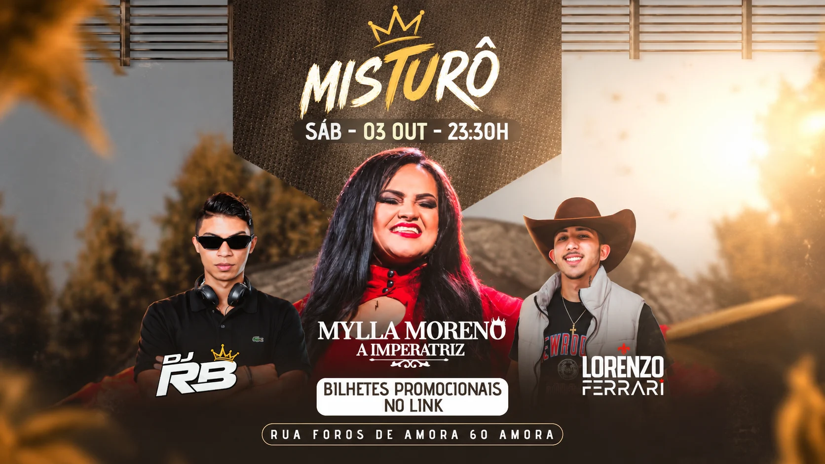 Misturô - Mylla Moreno, Dj Rb, Lorenzo Cover