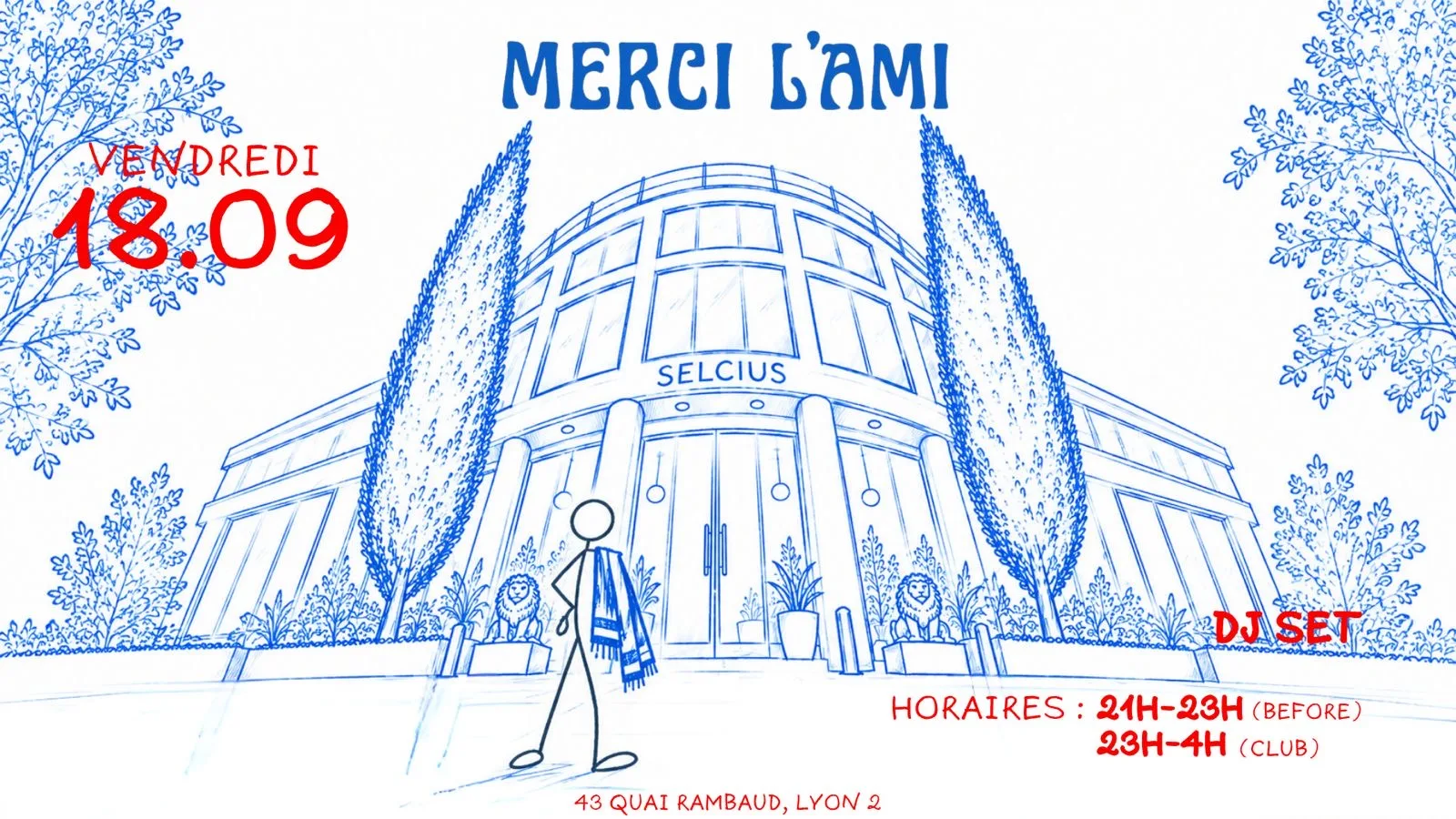 Merci L’Ami - New Season Opening Cover