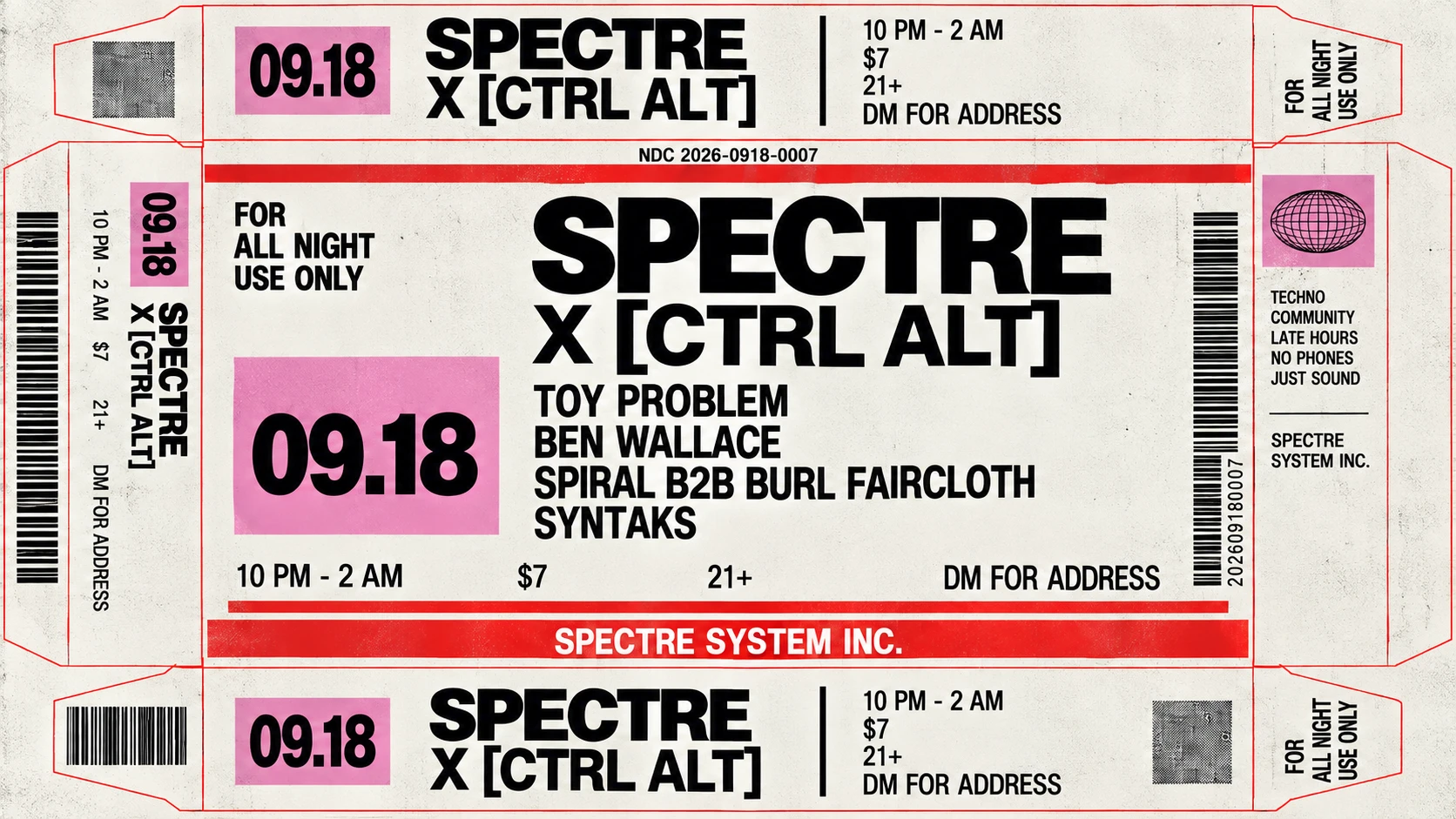 Spectre 9.18 Cover