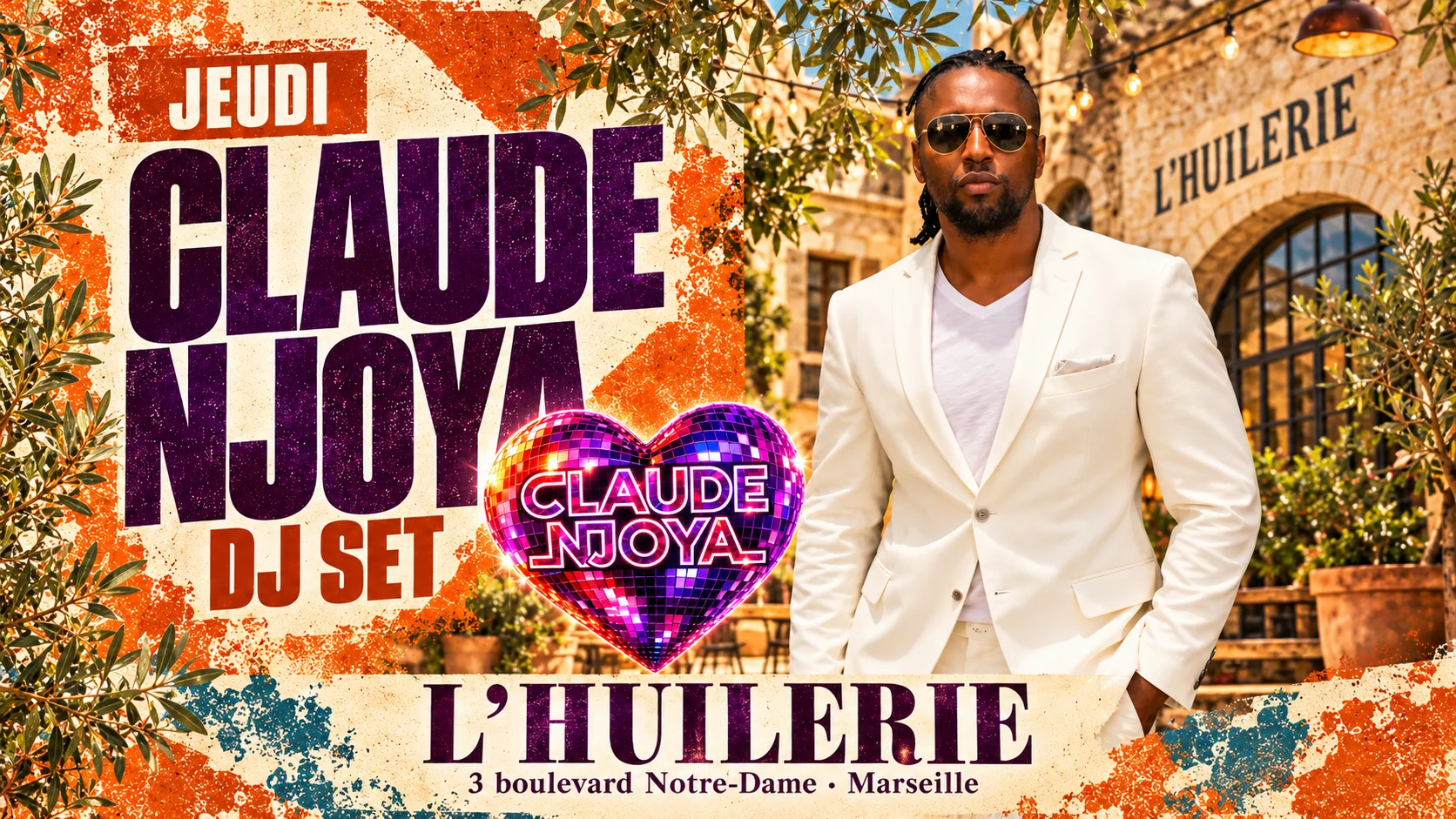 Claude Njoya X L'huilerie 08/10 Cover