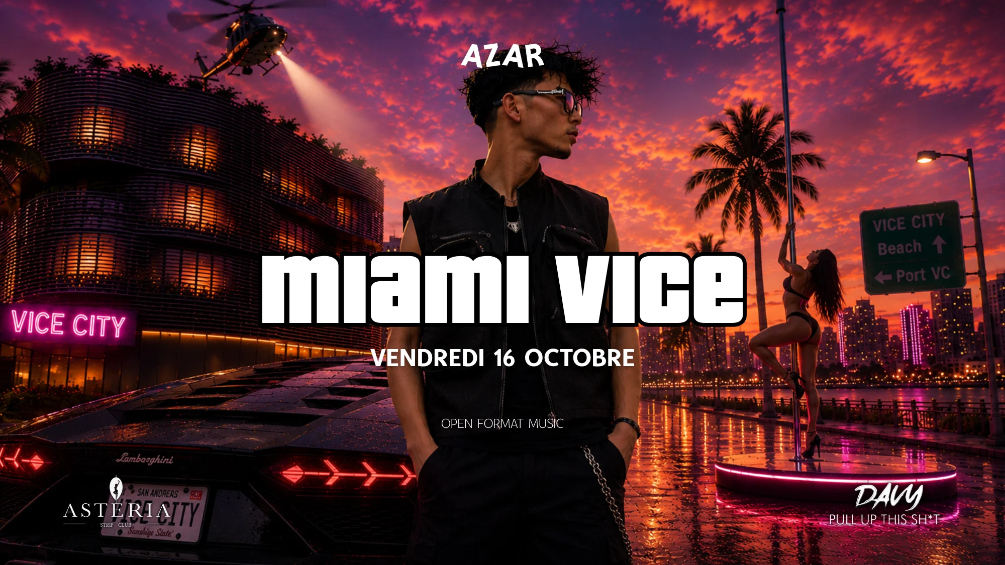 Miami Vice - Vice City Cover