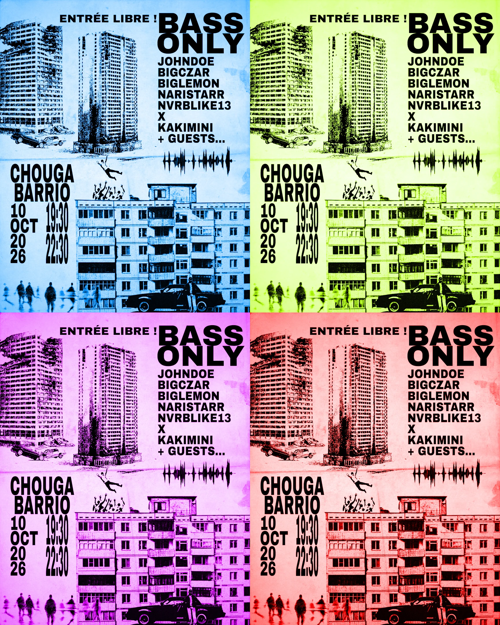Bass Only, Lille · Billets Shotgun