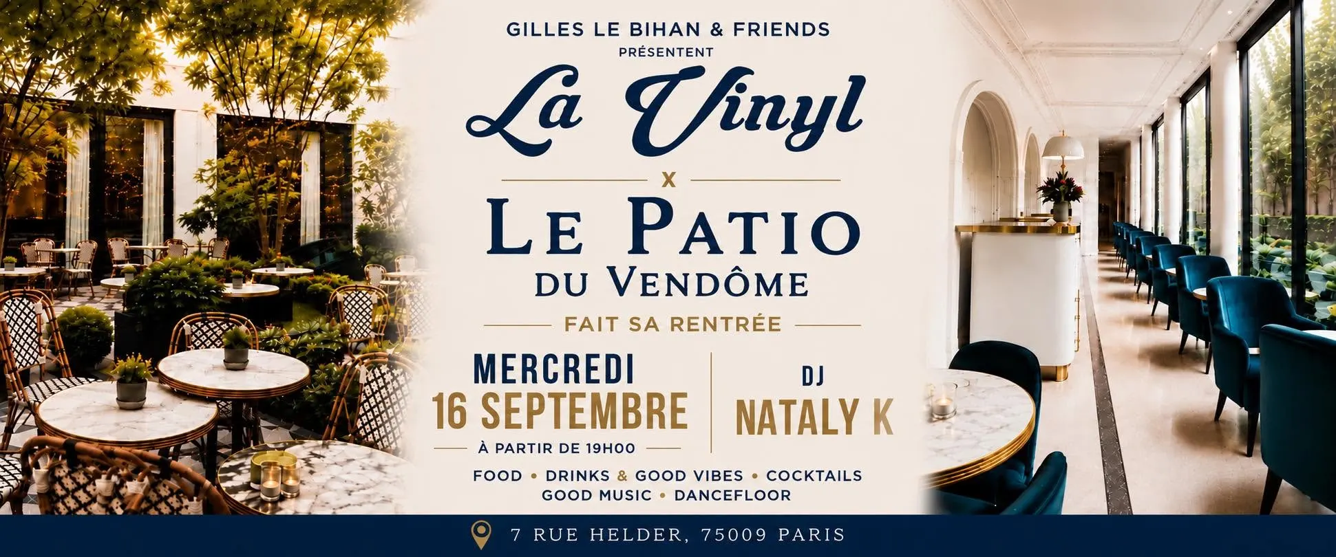 La Vinyl Fait Sa Rentrée Au Patio Le Vendome Avec Nataly K Cover