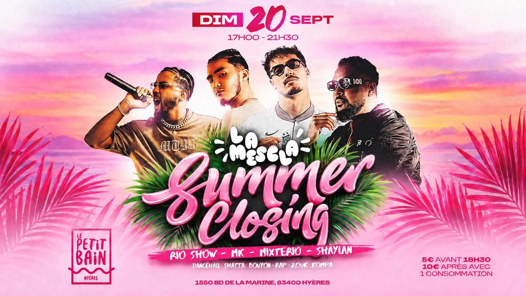 🌴 La Mescla — Summer Closing ☀️ Cover