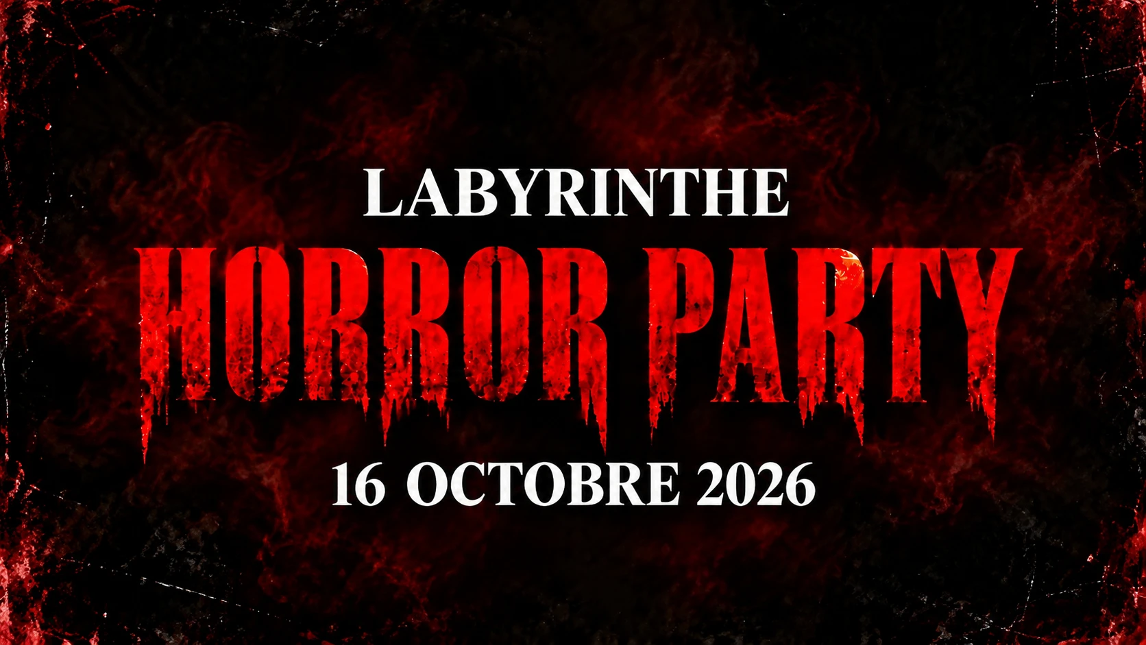 Labyrinthe Horror Party 2026 Cover