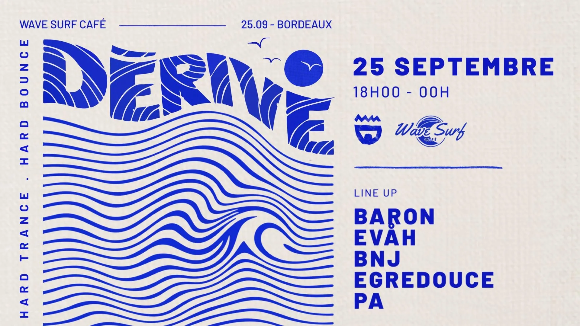 Wave Surf Café X Dérive [Anniversaire 1 An] Cover