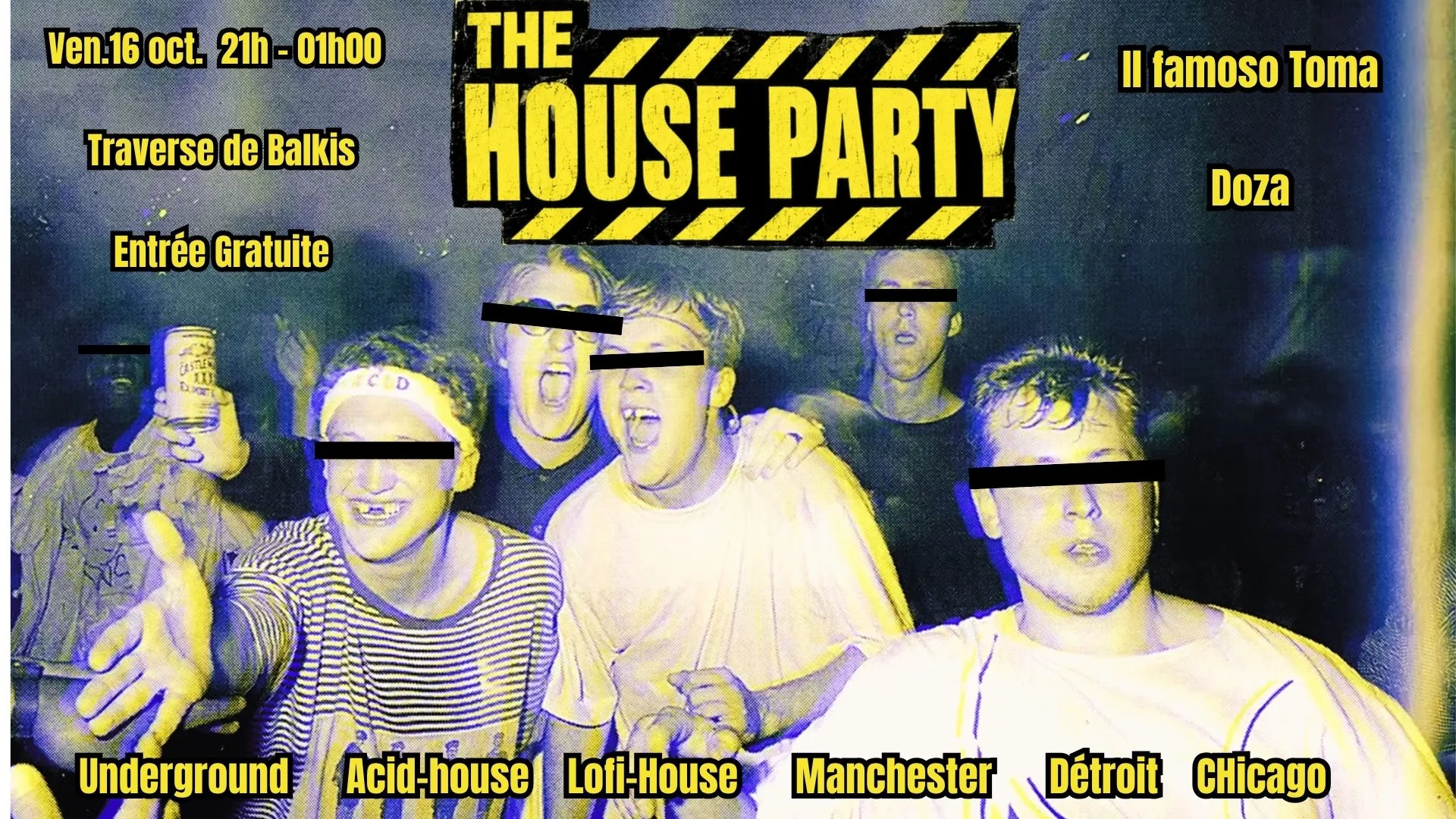 The House Party - Il Famoso Toma X Doza Cover