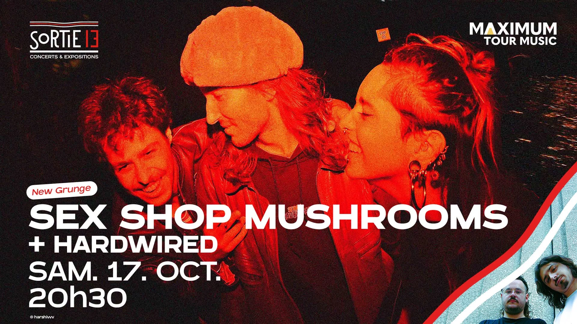Sex Shop Mushrooms + Hardwired Cover